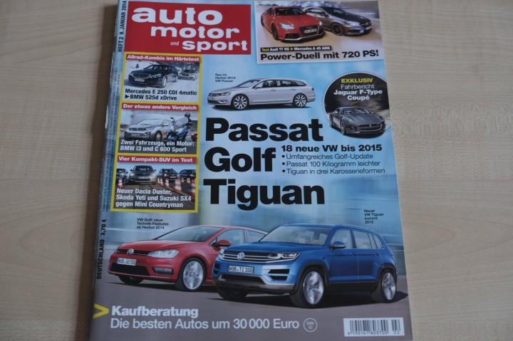 Deckblatt Auto Motor und Sport (02/2014)
